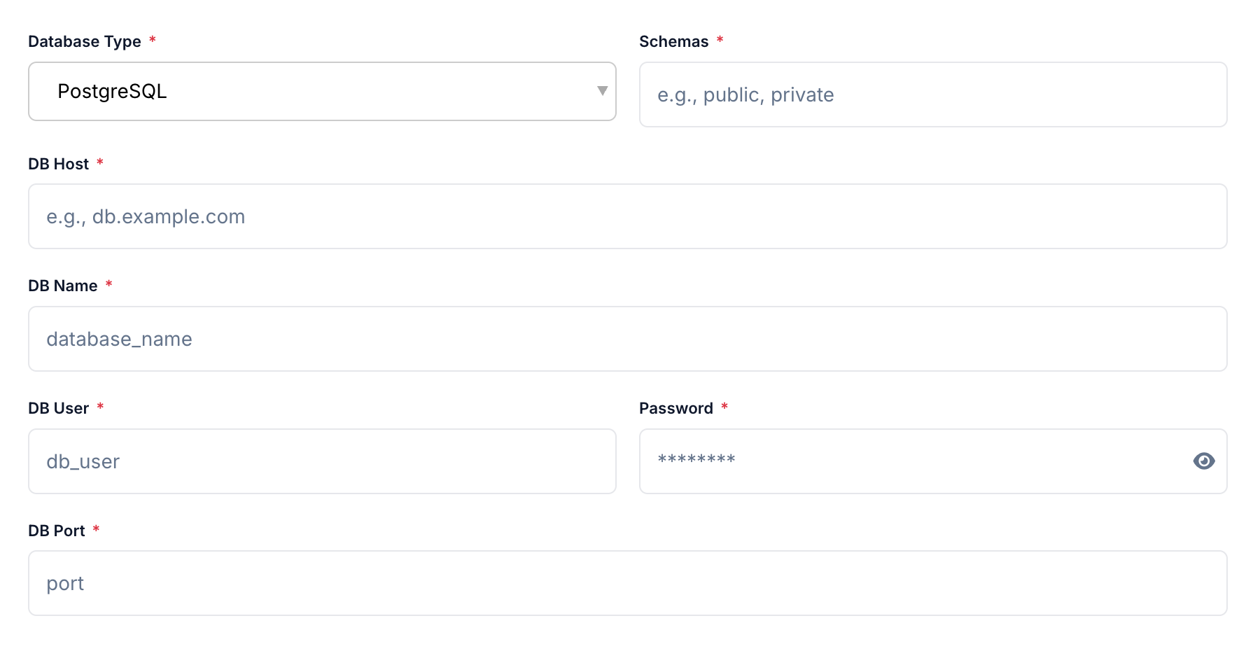 Connect your database